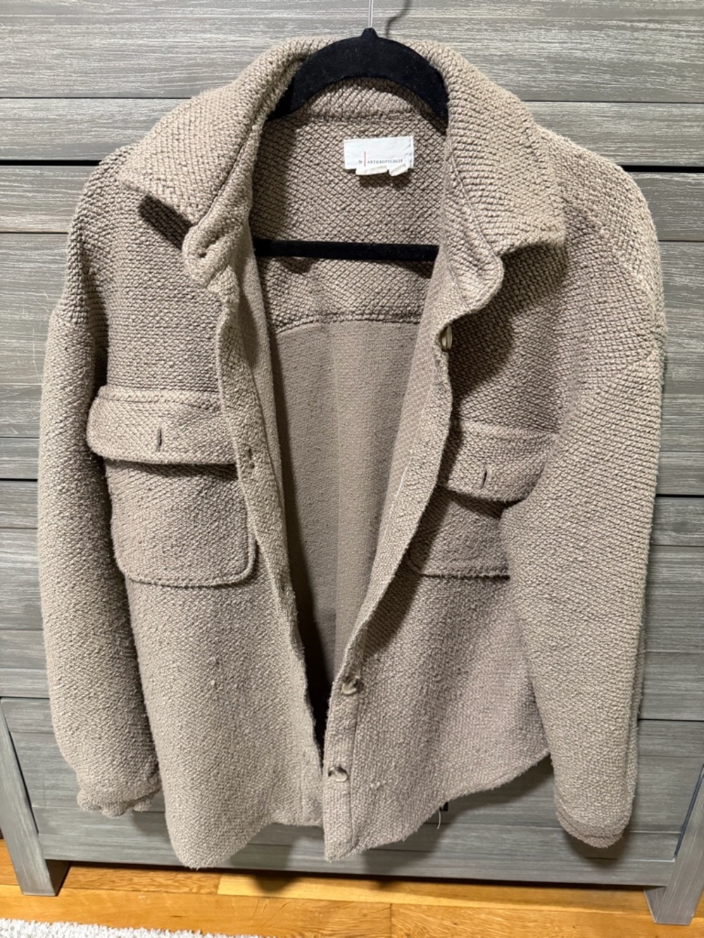 Anthropology jacket/shacket size MP